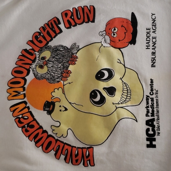 Vintage GLOW IN THE DARK Halloween long-sleeved tee - Picture 4 of 5